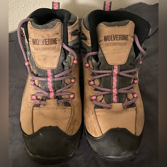 Wolverine Shoes - Wolverine Women's Waterproof Boots - Tan and Black